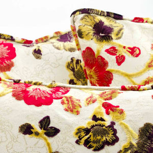 Drei Fluffikon Sommer Zierkissen mit typisch marokkanischem Motiv.