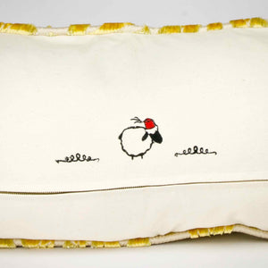 Marokkanisches Sofakissen Gold