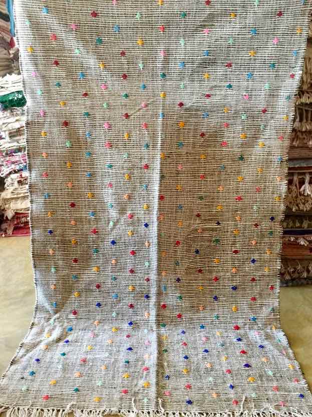 Colourful Kilim Rug that used for our custom Fluffikon Kilim dog beds / cats beds.