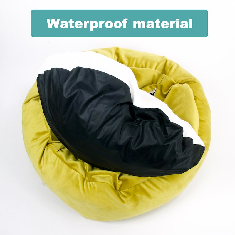 Inner Fluffikon dog bed waterproof pillow cover.