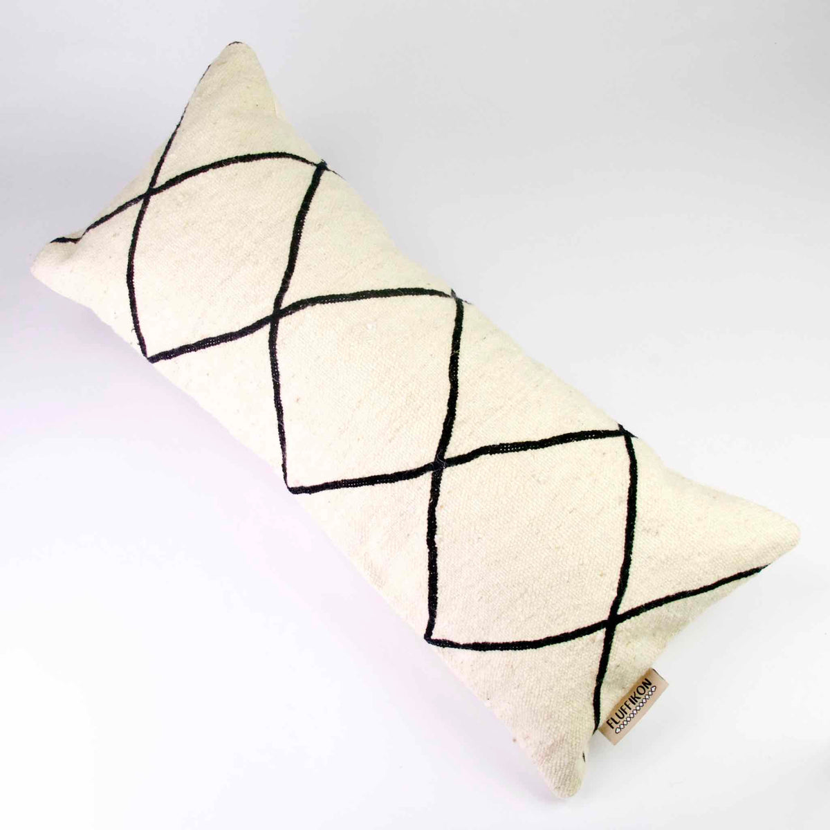 Fluffikon Kilim wool pillow.