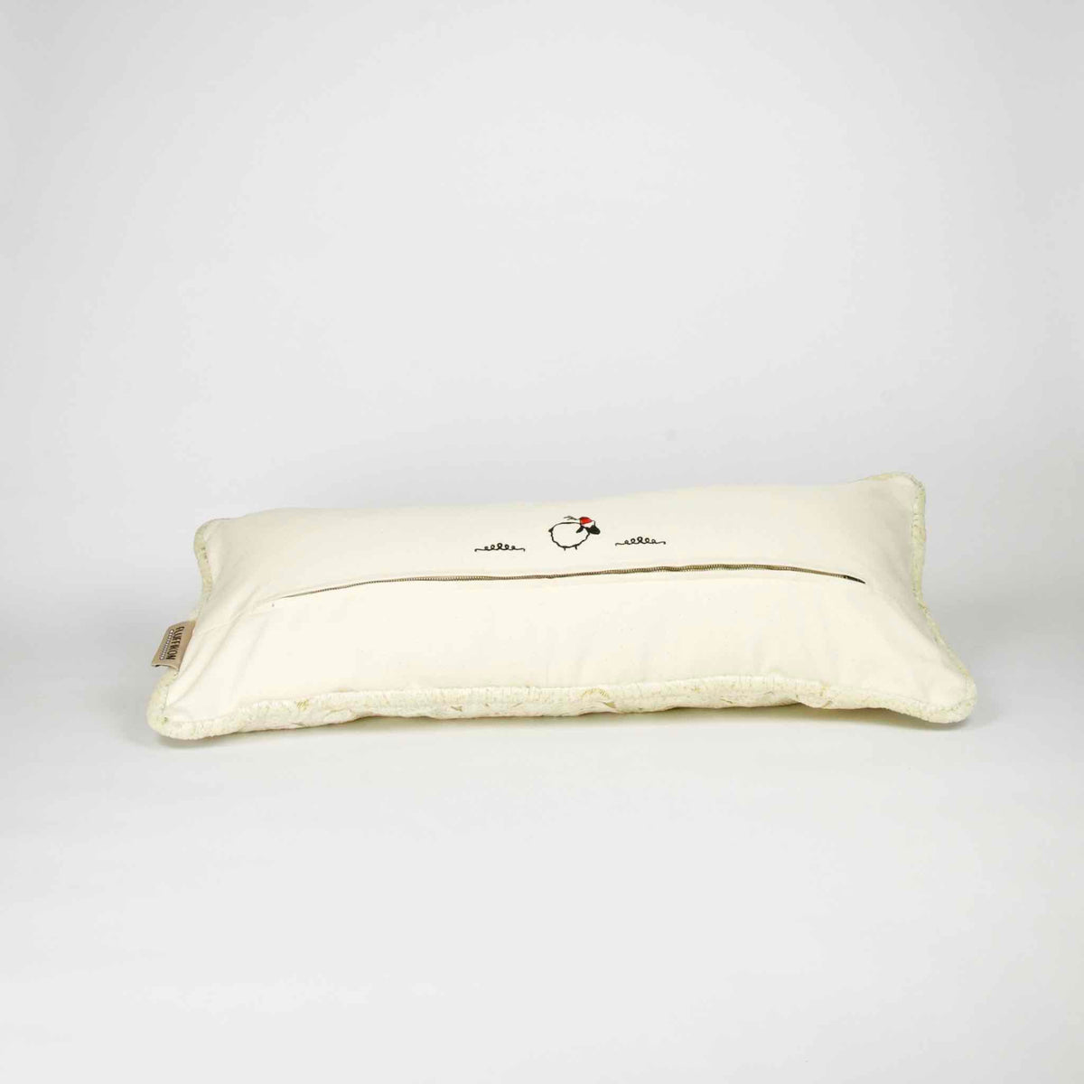 Sofakissen | Samt Cremefarben