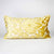 Fluffikon oversized couch pillow made from gold velvet fabric. It has an traditional moroccan / oriental look.