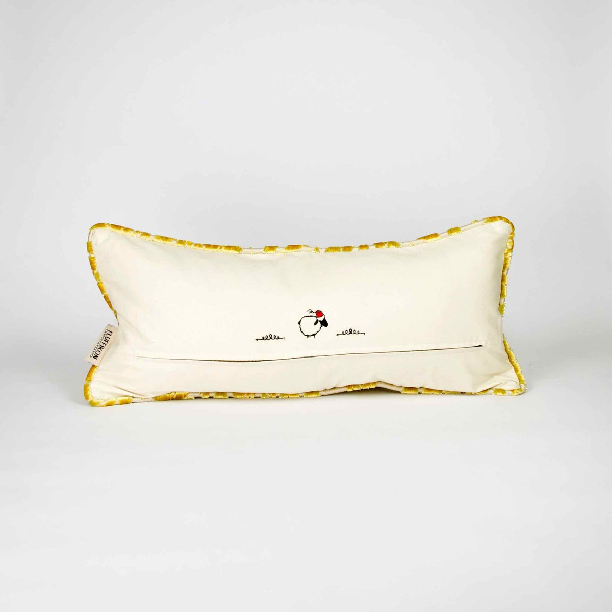 Marokkanisches Sofakissen Gold